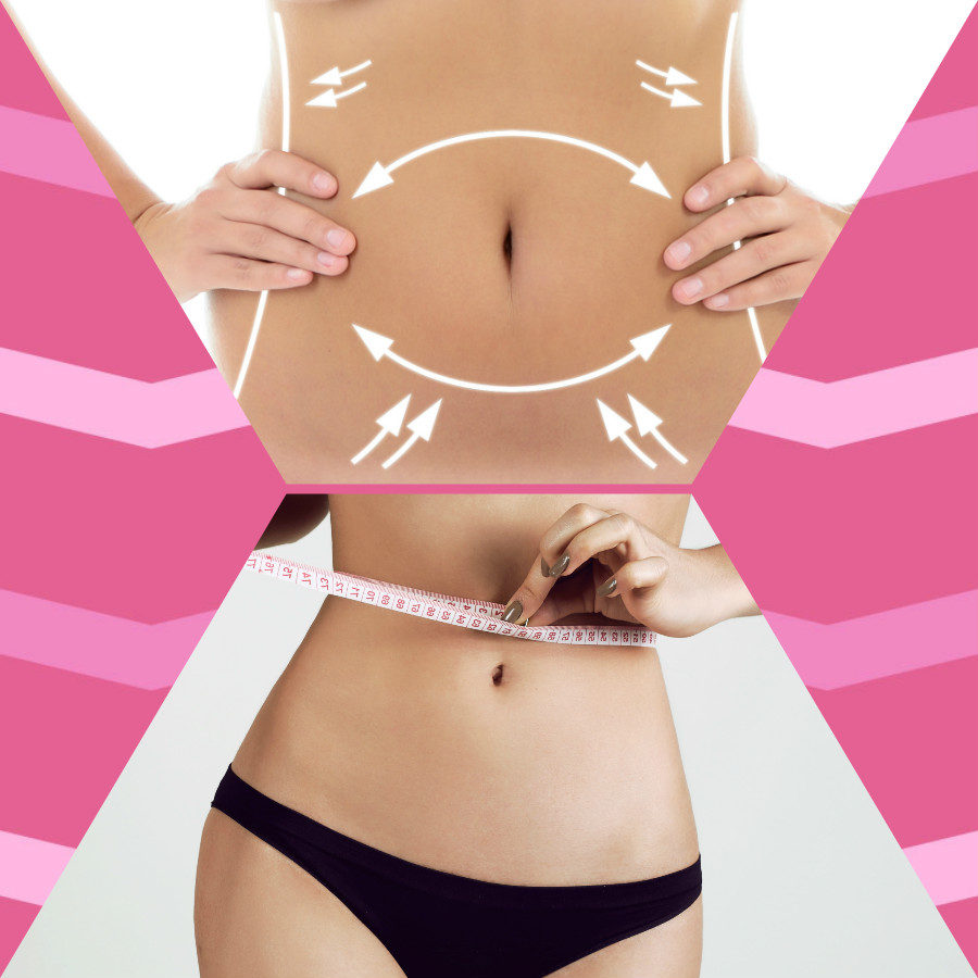 La eliminación de las acumulaciones de grasa en el área abdominal es el gran objetivo de esta cirugía.