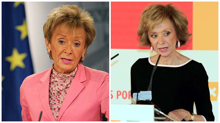 La exvicepresidenta María Teresa Fernández de la Vega ha pasado por varias intervenciones, entre ellas una cirugía de párpados.